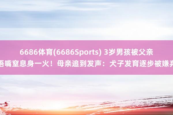 6686体育(6686Sports) 3岁男孩被父亲捂嘴窒息身一火！母亲追到发声：犬子发育逐步被嫌弃